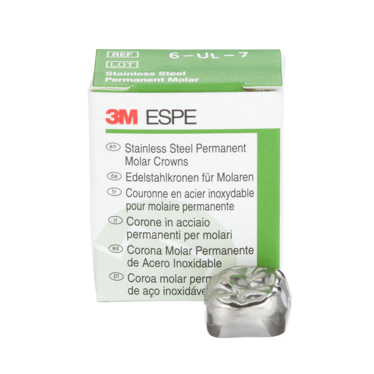 Edelstahl-Kronen 6-UL-7 Pa 5