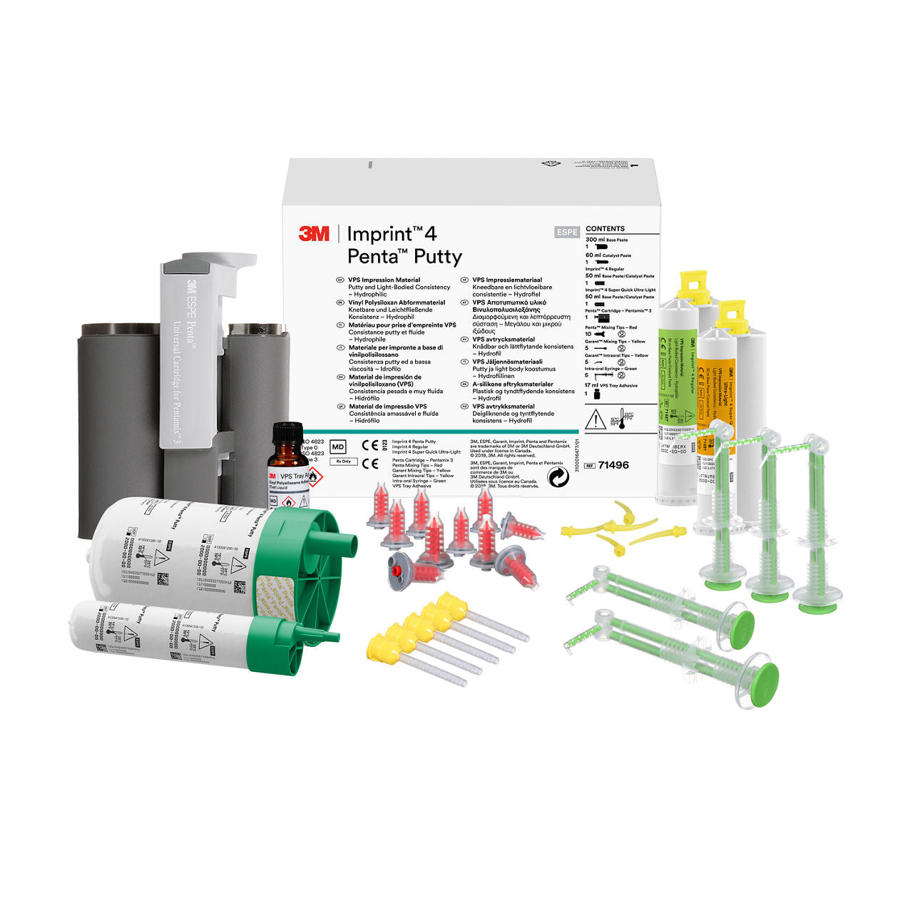 Imprint4 Penta Putty 300ml Base,60ml Katalysator Introkit